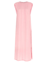 NUDE Multicolor Viscose Long Dress - Effortless Elegance