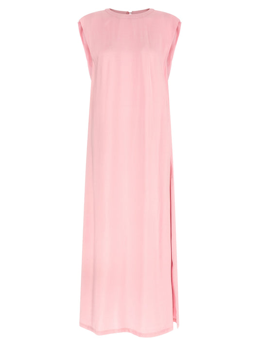 NUDE Multicolor Viscose Long Dress - Effortless Elegance