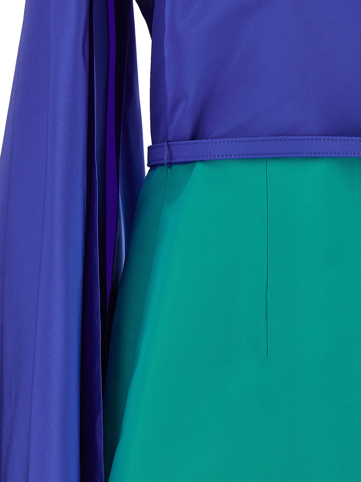 Carolina Herrera Multicolor Silk Midi Dress - Elegant One-Shoulder Design