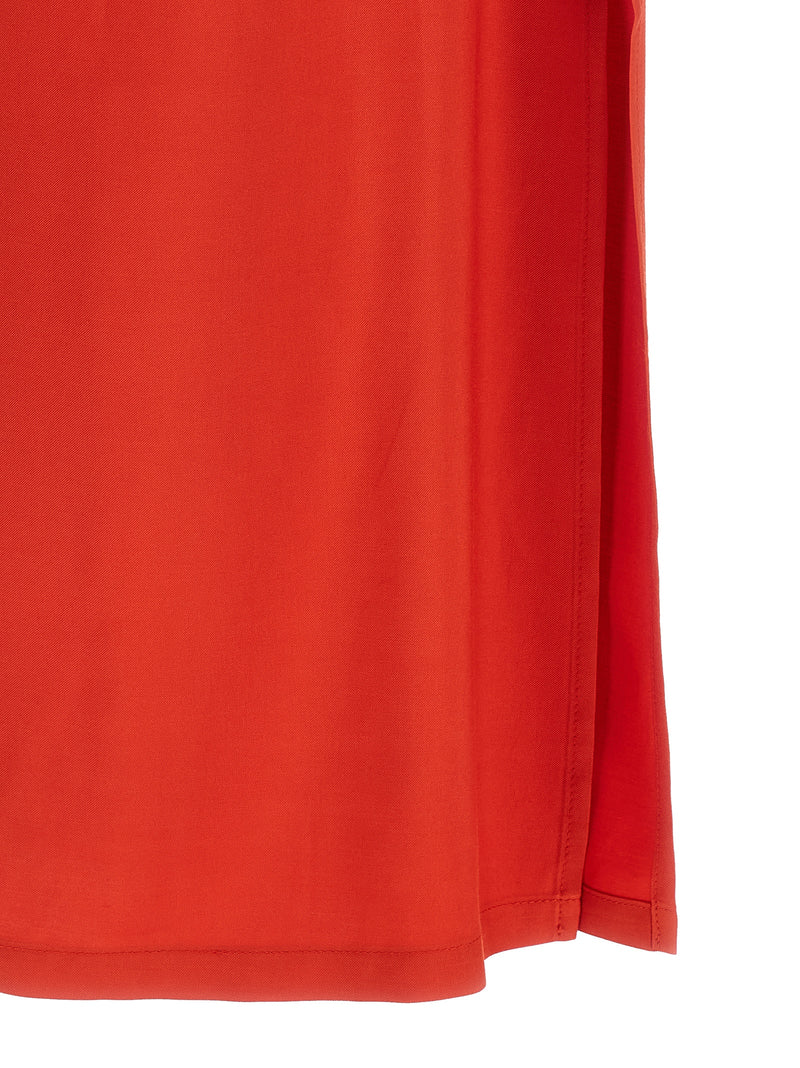 Robe longue NUDE multicolore en viscose