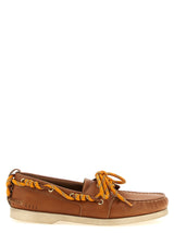 Golden Goose Brown Cowhide Slip-On Loafers for Men