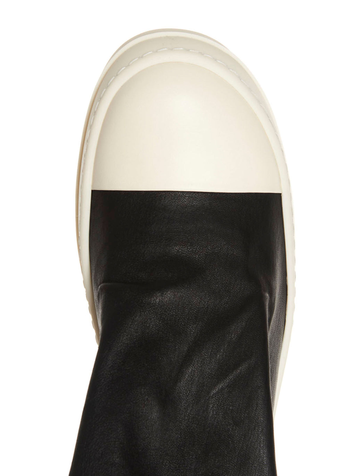 Rick Owens Coton Bicolore Au-Dessus Du Genou