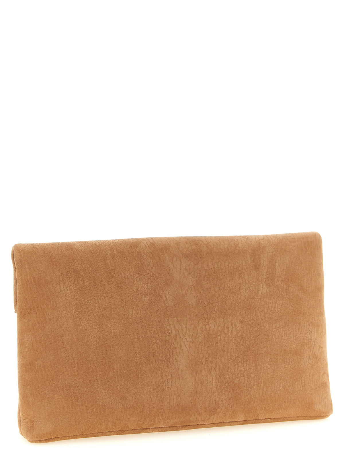 Pochette Saint Laurent en Cuir d'Agneau Marron