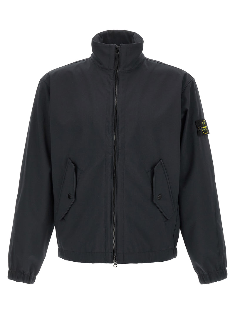 Veste Stone Island en polyester bleu