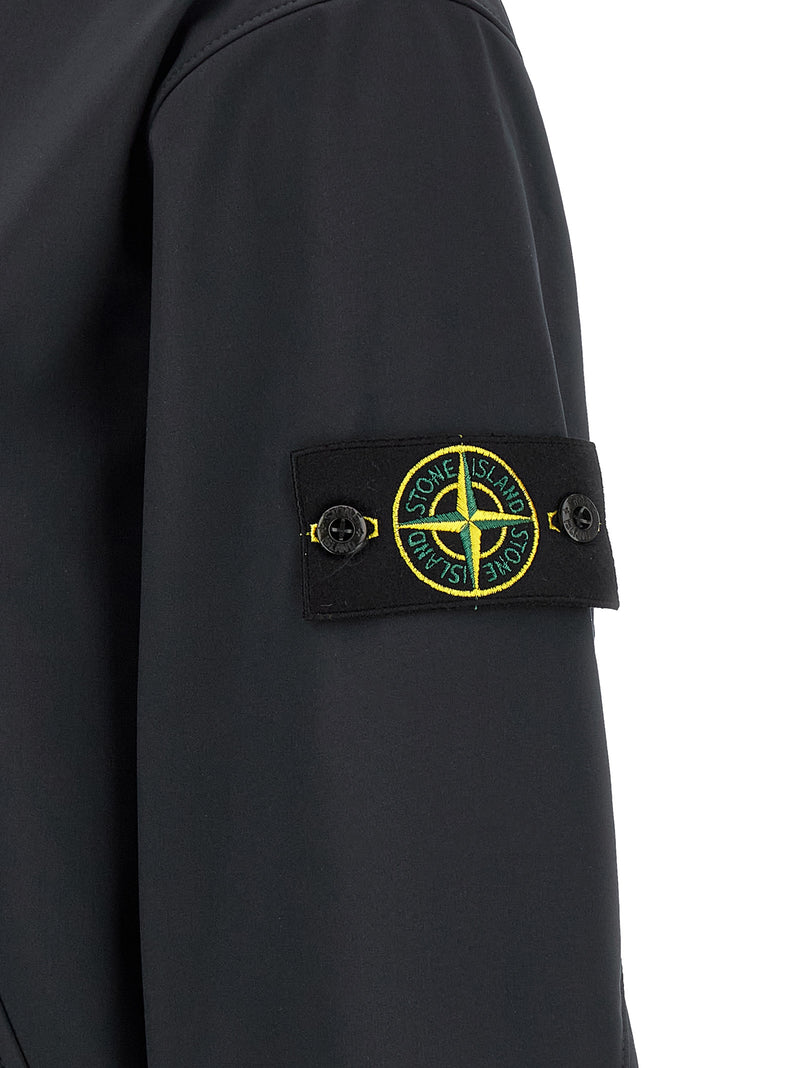 Veste Stone Island en polyester bleu