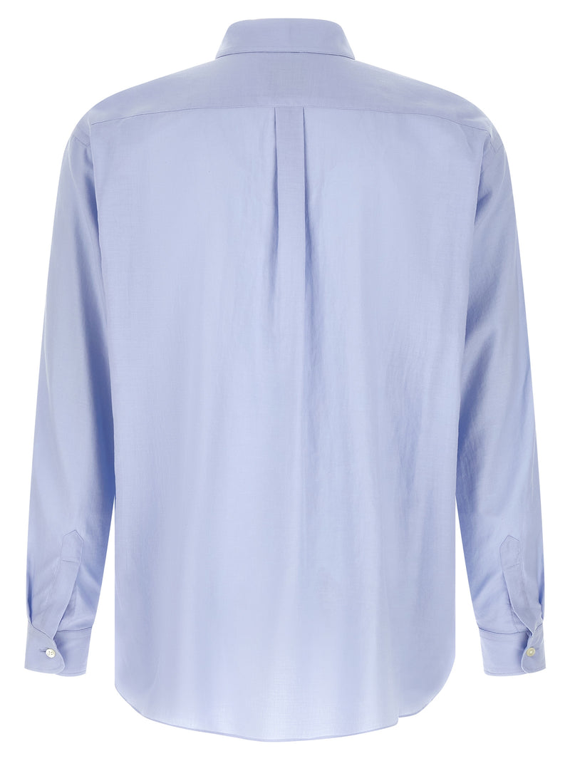 SSSTEIN Blue Cotton Blouse - Luxurious Japanese Craftsmanship