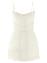 Zimmermann Rebellion White Cotton Mini Dress