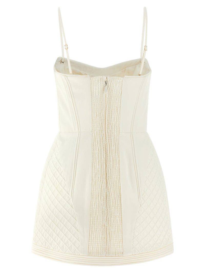 Zimmermann Rebellion White Cotton Mini Dress