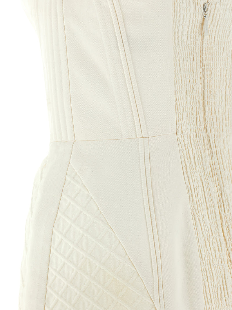 Zimmermann Rebellion White Cotton Mini Dress