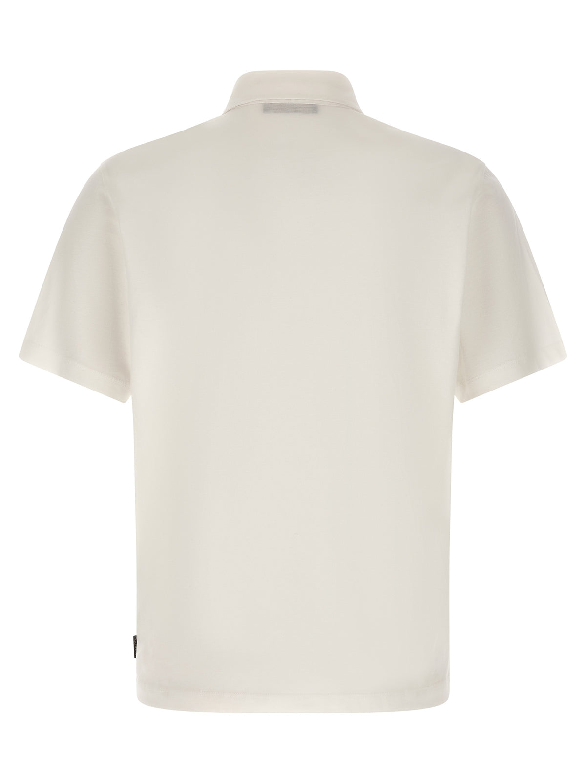 Polo ZANONE en coton blanc