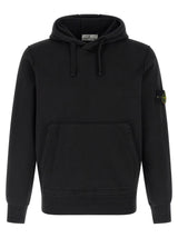Stone Island Black Cotton Sweatshirt