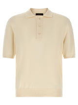 ZANONE Beige Cotton Polo Shirt - Luxurious Comfort & Style