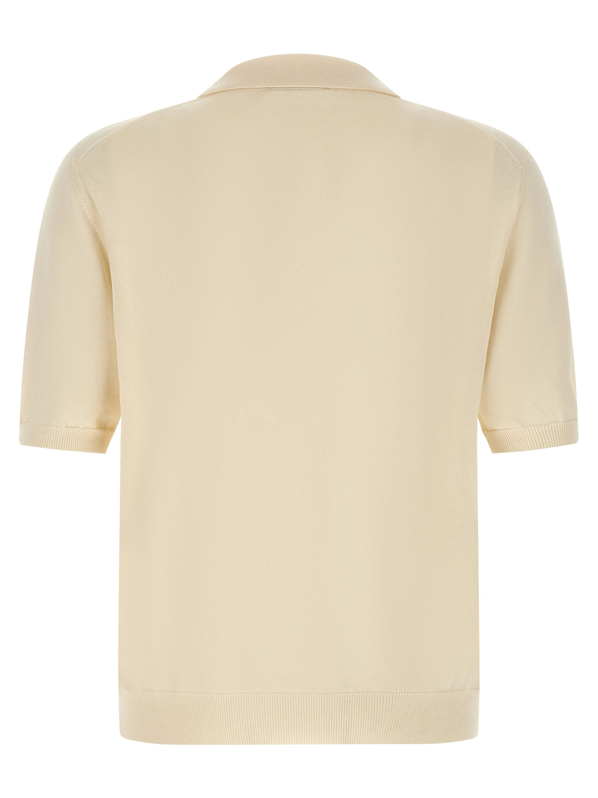 ZANONE Beige Cotton Polo Shirt - Luxurious Comfort & Style