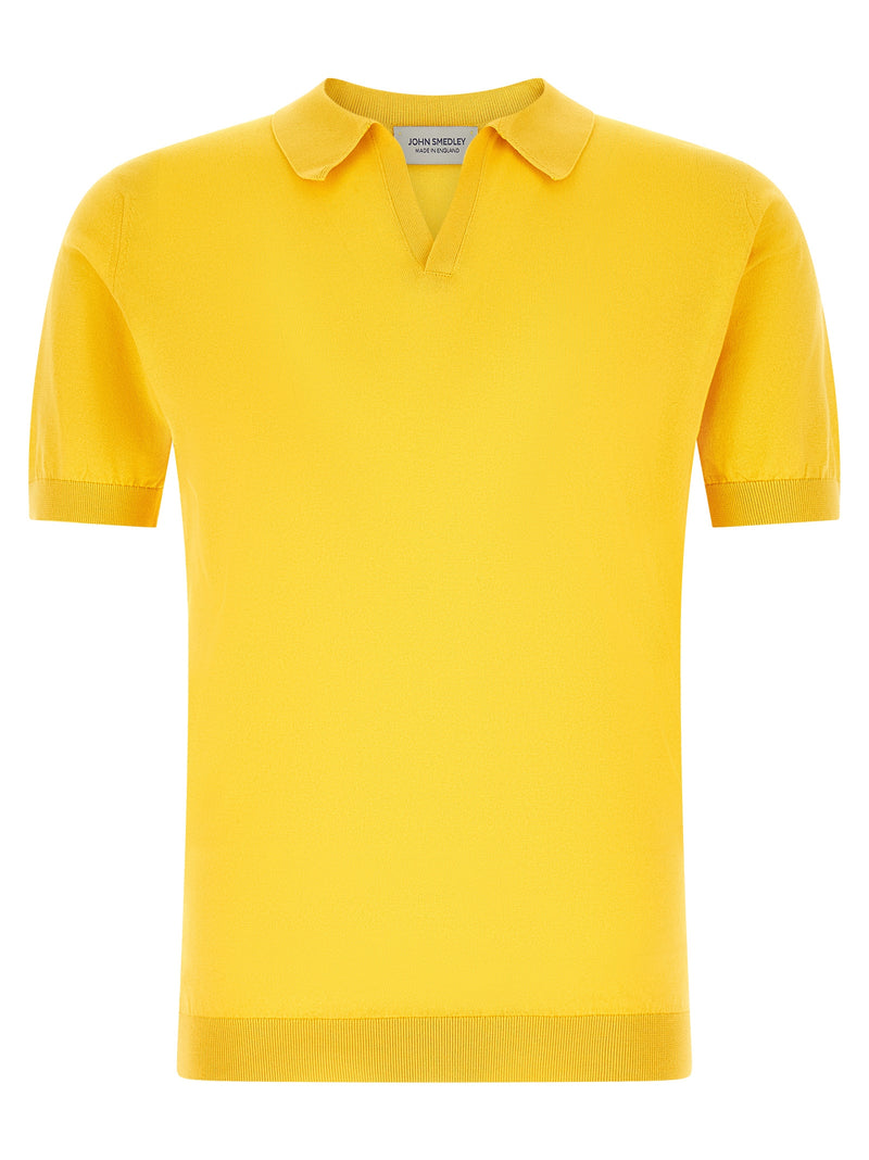 Polo JOHN SMEDLEY en coton bicolore