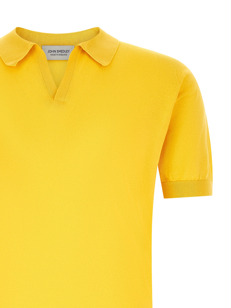 Polo JOHN SMEDLEY en coton bicolore