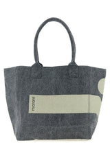 Isabel Marant Small Yenky Black Cotton Tote Bag