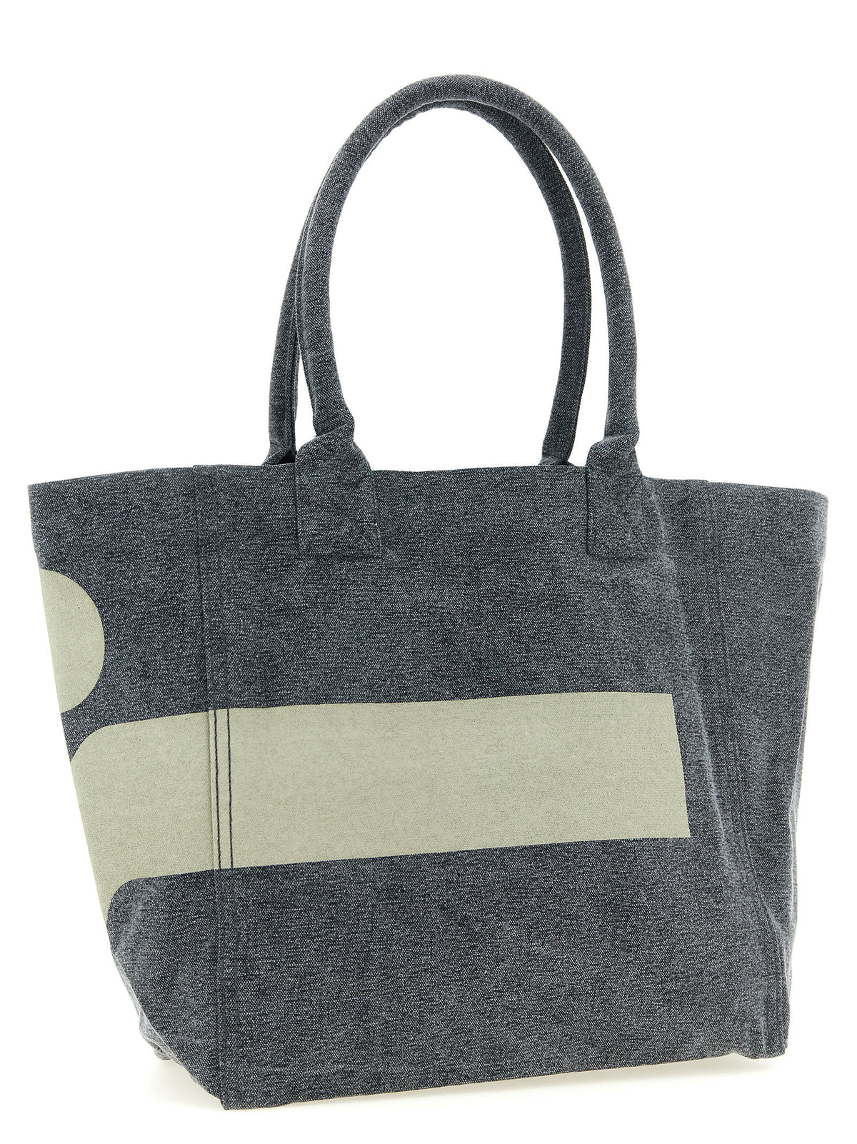 Isabel Marant Small Yenky Black Cotton Tote Bag