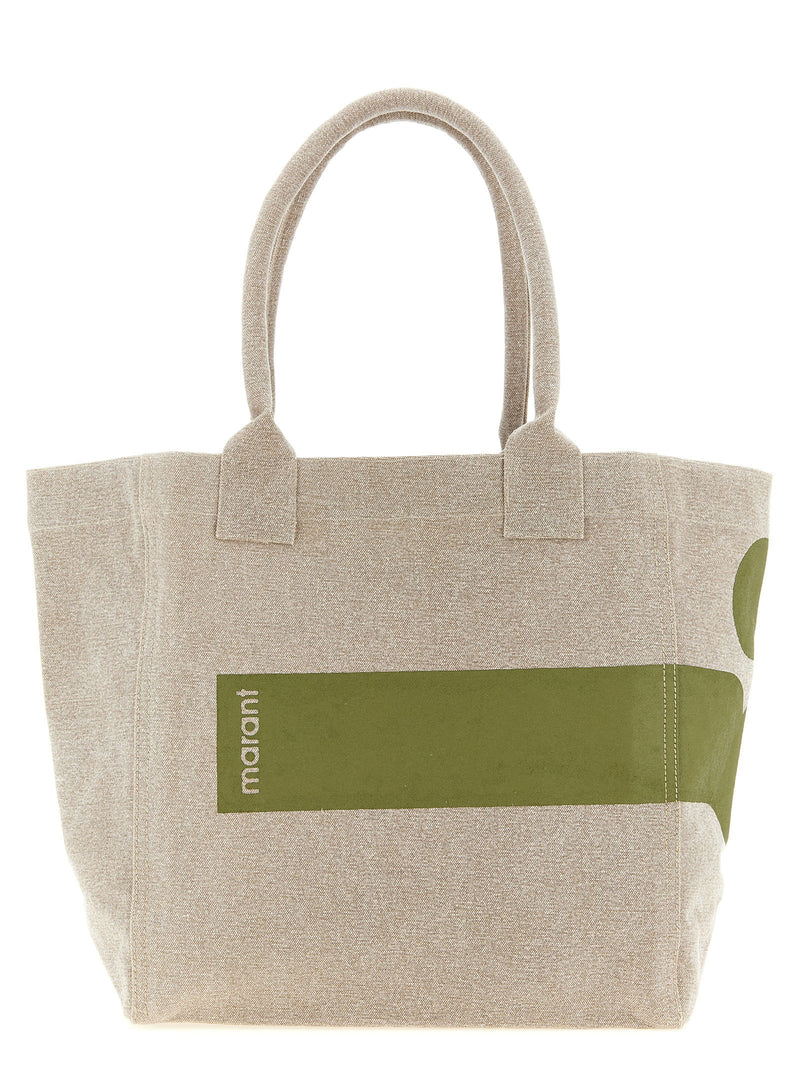 Isabel Marant Small Yenky Bicolor Cotton Tote Bag