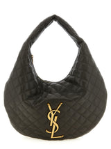 Sac bandoulière Saint Laurent en cuir d'agneau marron