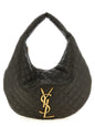 Saint Laurent Brown Lamb Leather Shoulder Bag