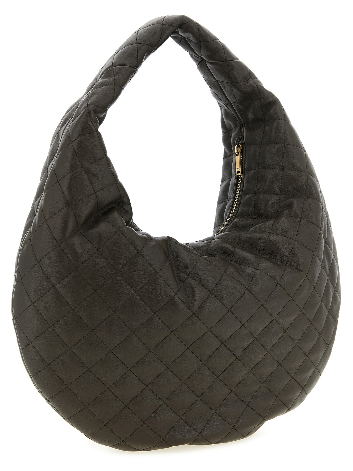 Sac bandoulière Saint Laurent en cuir d'agneau marron