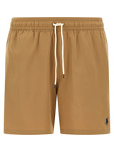Shorts en polyester beige Polo Ralph Lauren