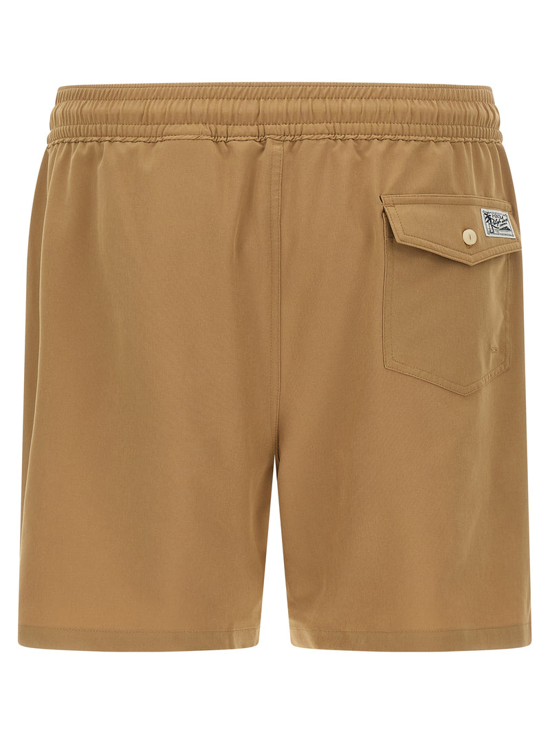 Shorts en polyester beige Polo Ralph Lauren