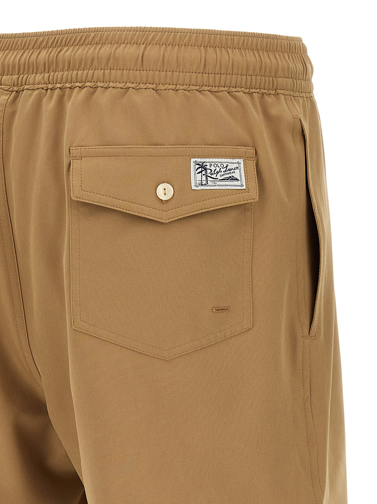 Shorts en polyester beige Polo Ralph Lauren