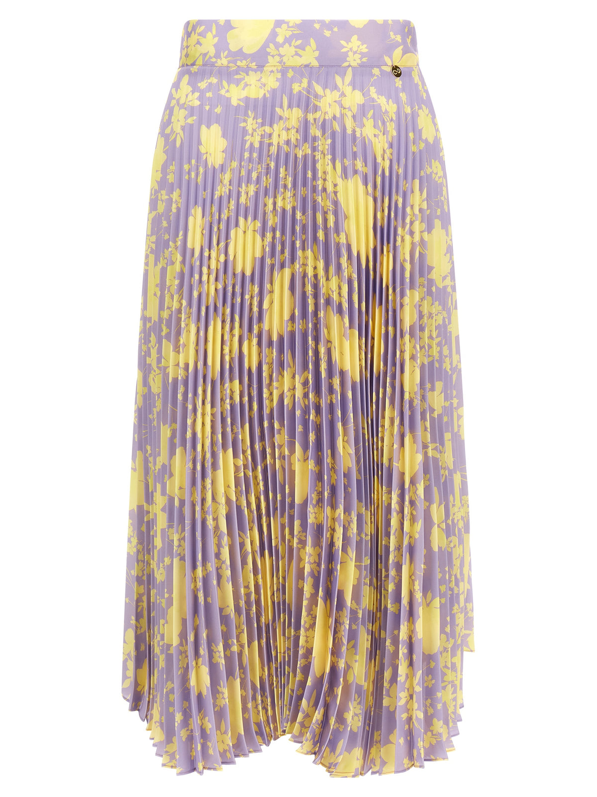 CATALINA Purple Recycled Polyester Midi Skirt