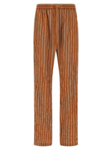 Dolce & Gabbana Vanity Brown Viscose Casual Pants for Men