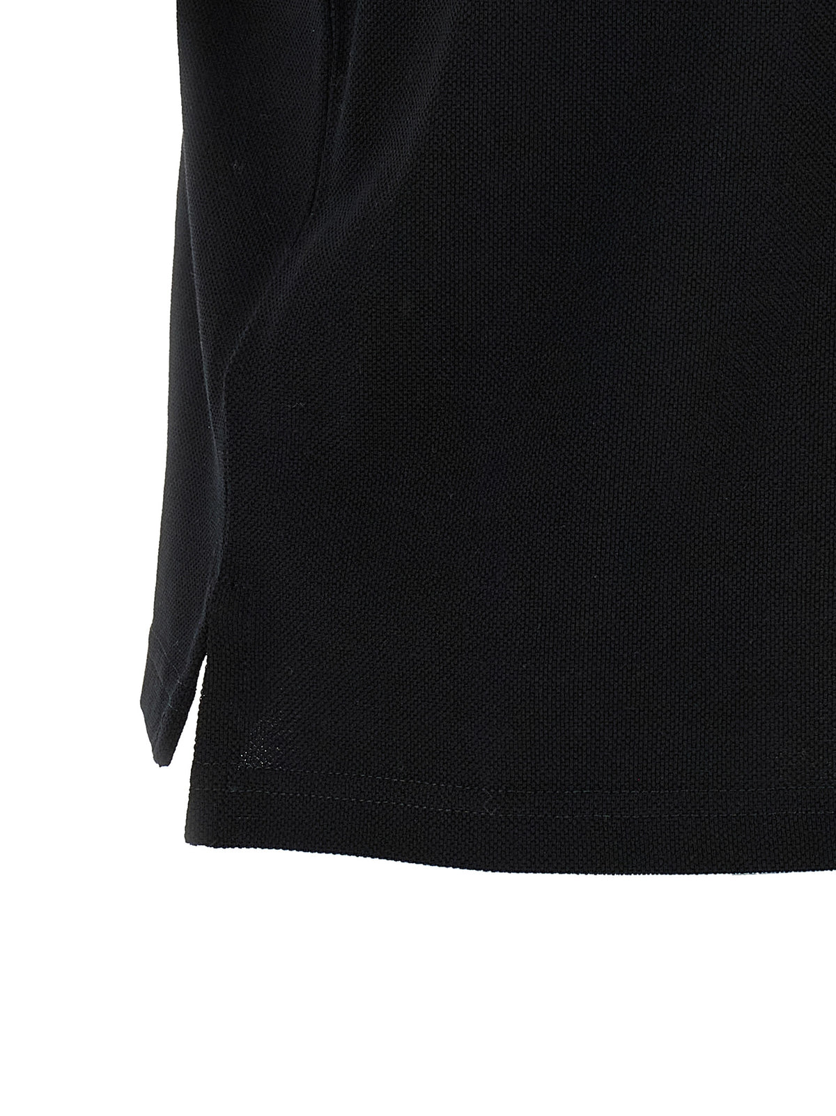 Saint Laurent Black Cotton Polo Shirt - Chic & Timeless