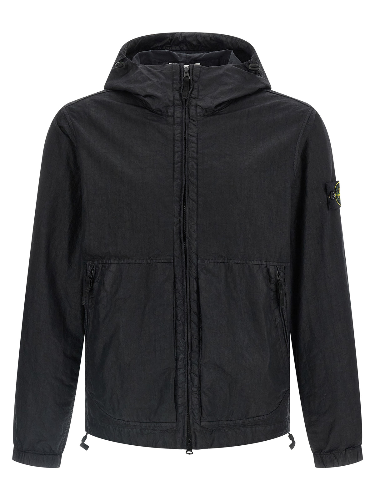 Stone Island Black Polyamide Shell Jacket