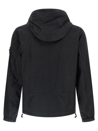 Stone Island Black Polyamide Shell Jacket
