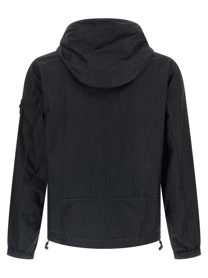 Stone Island Black Polyamide Shell Jacket