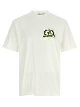 Gramicci White Cotton Sportswear T-Shirt for Men