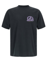 Gramicci Black Cotton Sportswear T-Shirt for Men