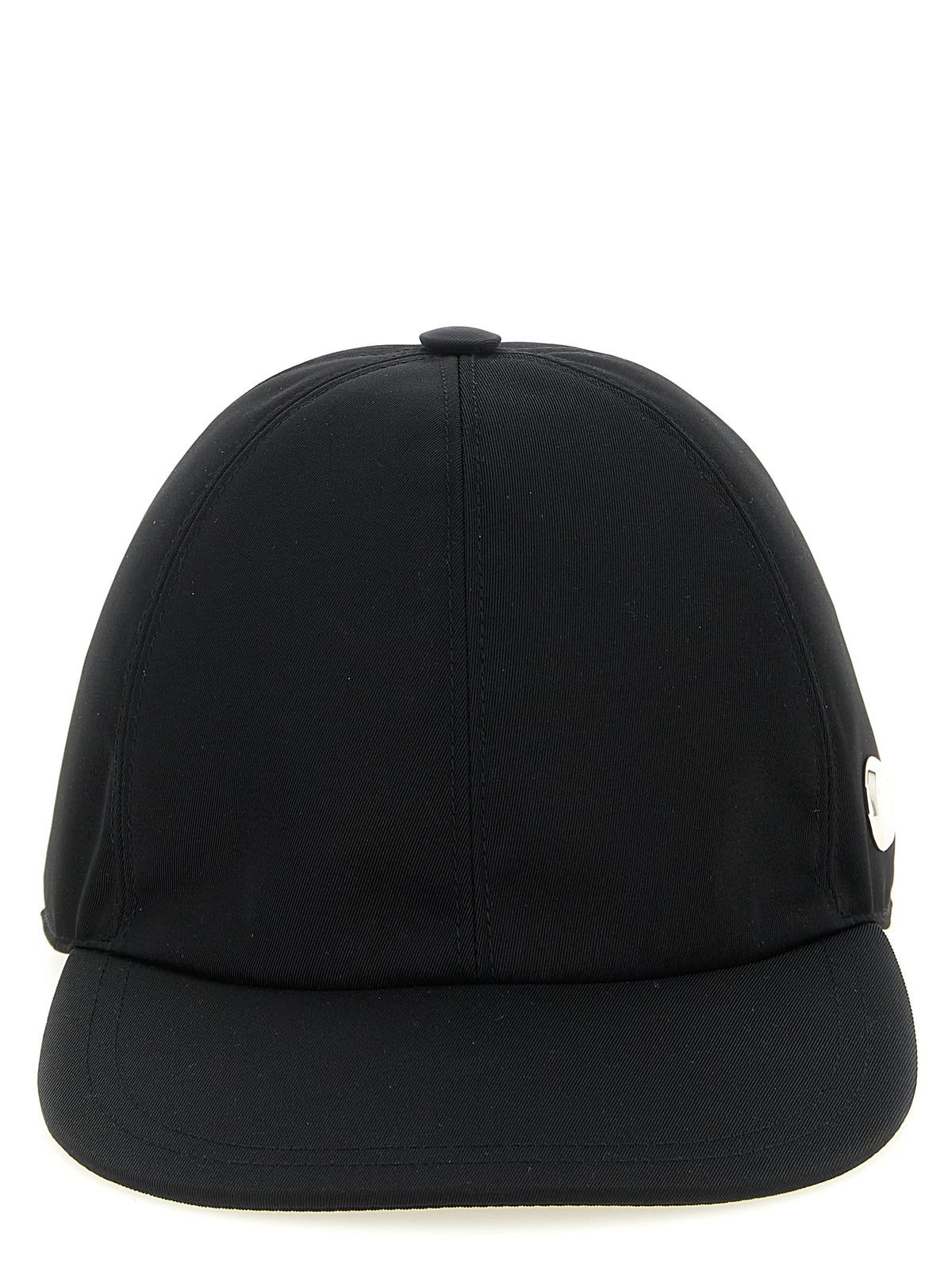 Stella McCartney Black Cotton Baseball Cap - Sustainable Style