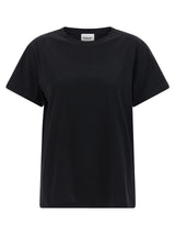 T-shirt en coton noir Isabel Marant Étoile