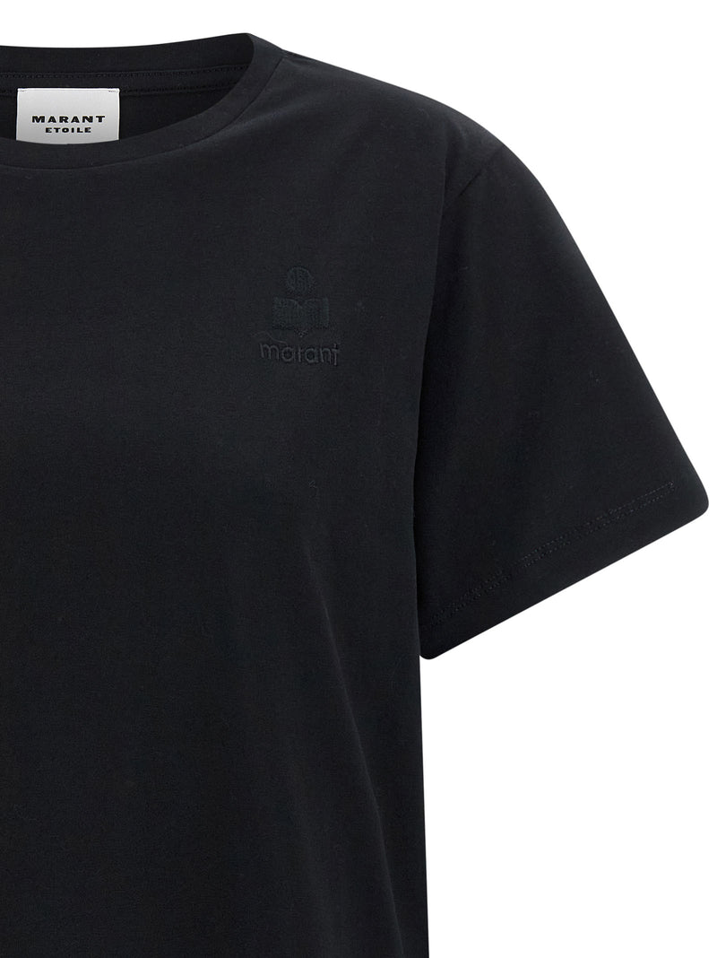 T-shirt en coton noir Isabel Marant Étoile