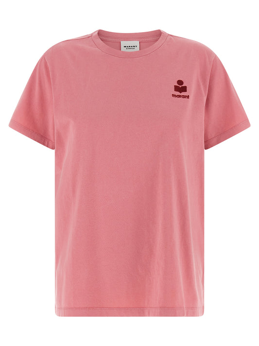 Isabel Marant Étoile Aby Multicolor Cotton T-Shirt