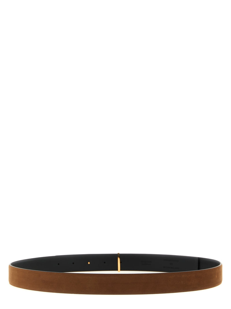 Ceinture Tom Ford multicolore en cuir de veau