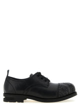Chaussures basses et richelieus en cuir de veau noir Kiko Kostadinov