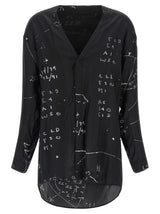 Rick Owens Black Viscose Blouse