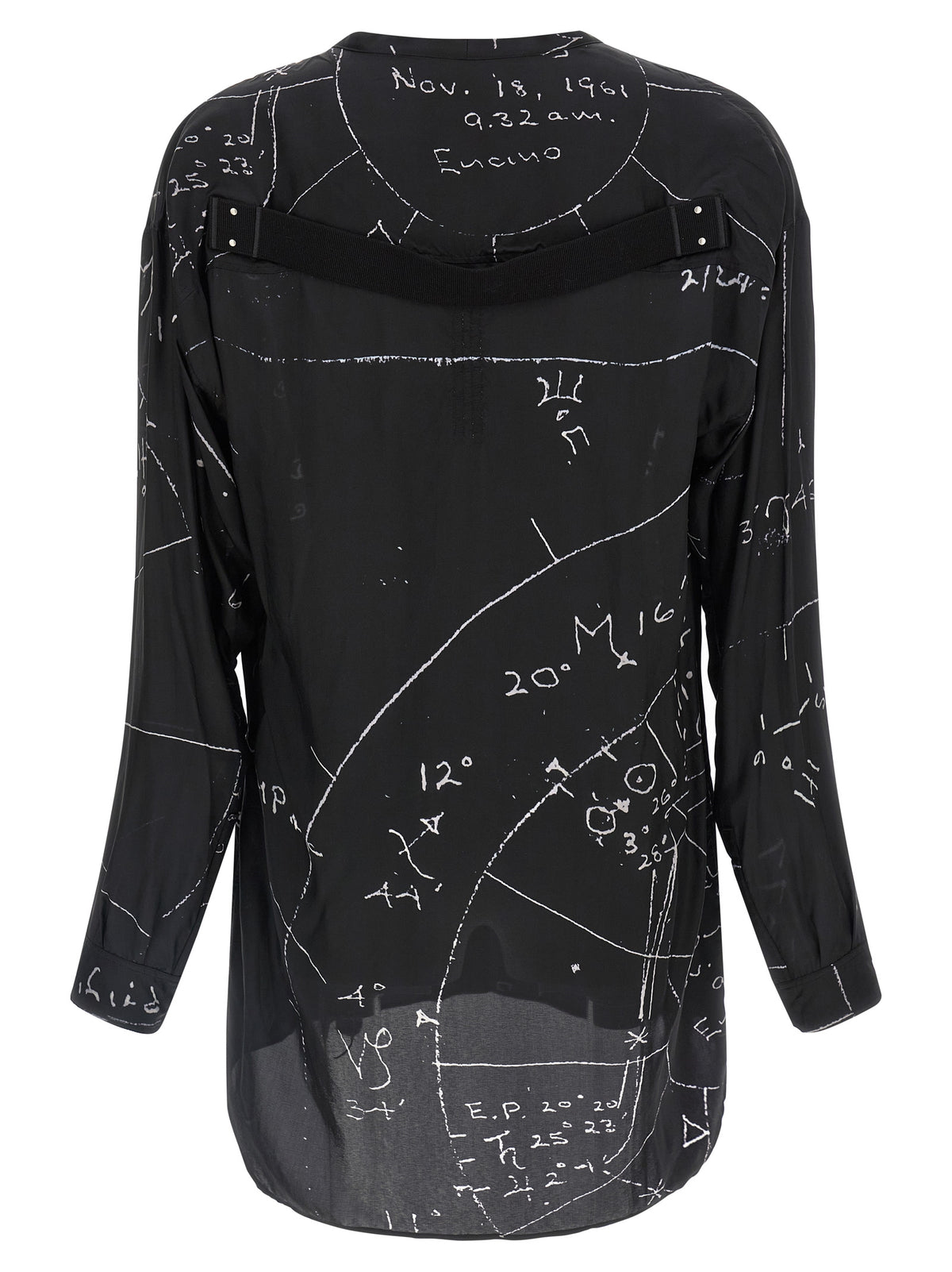 Rick Owens Black Viscose Blouse