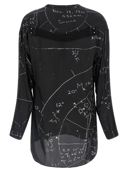 Rick Owens Black Viscose Blouse