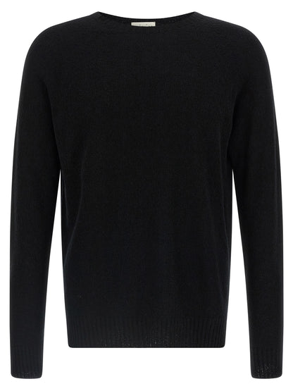 MA'RY'YA Black Cotton Cardigan