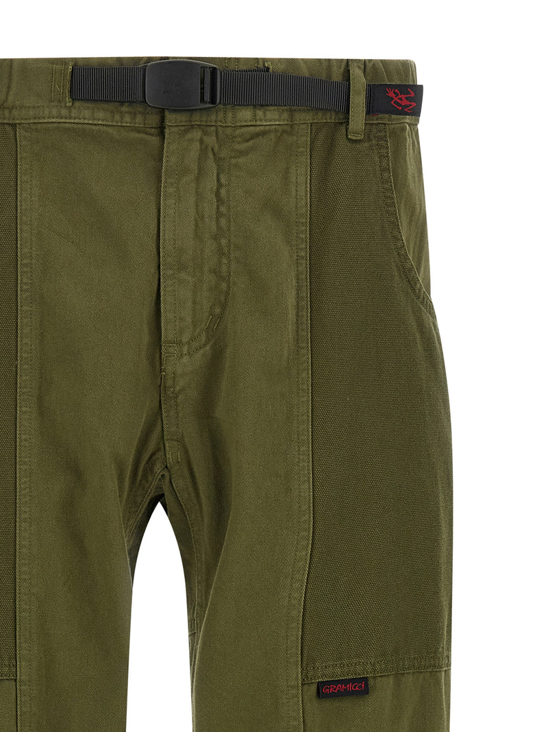 Pantalon décontracté bicolore en coton Gramicci