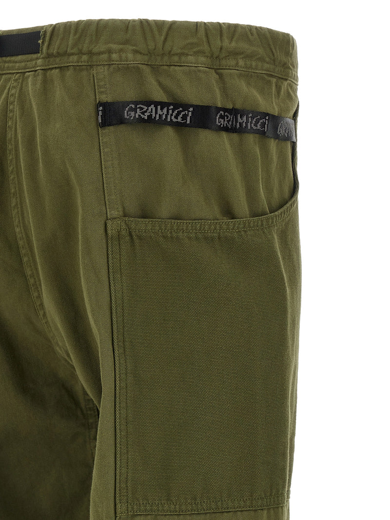 Pantalon décontracté bicolore en coton Gramicci