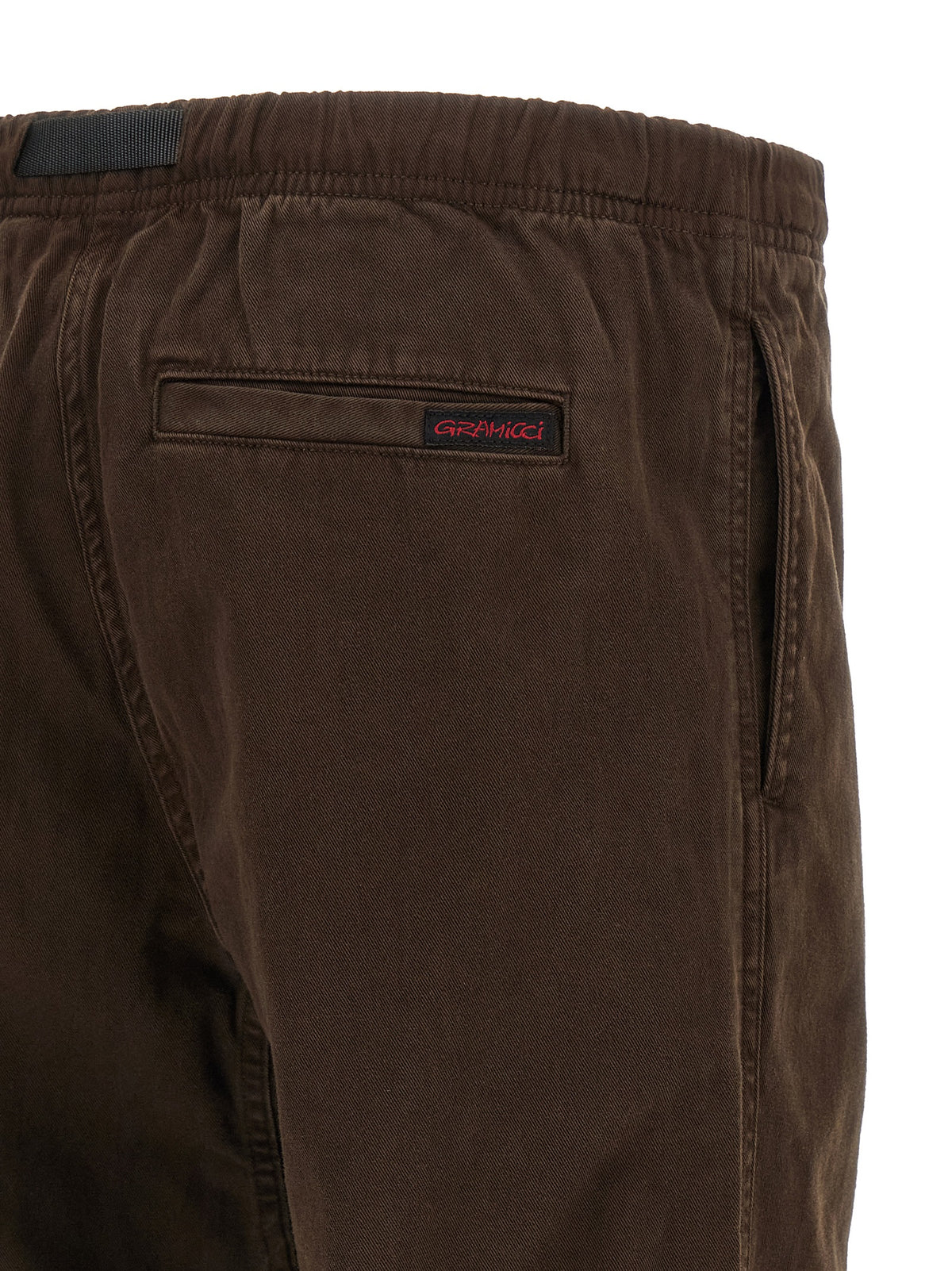 Gramicci Brown Cotton Casual Pants for Men