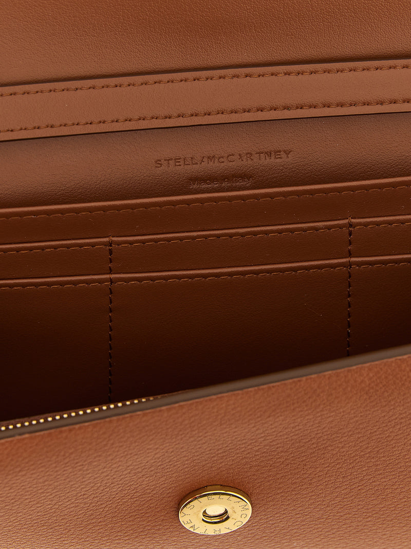Stella McCartney Ryder Brown Polyamide Cardholder